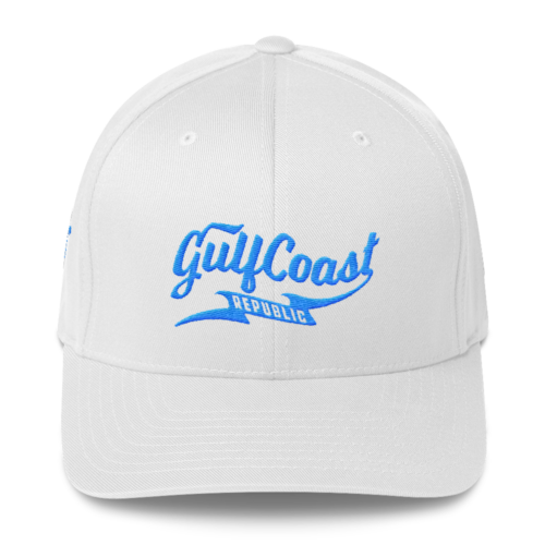 FlexFit Twill Cap White – Gulf Coast Republic